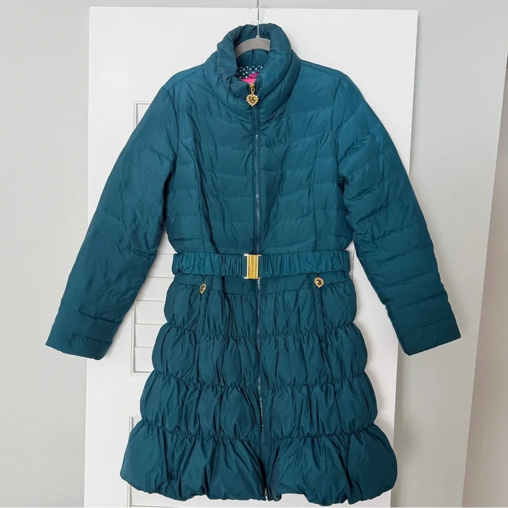Betsey Johnson Women's Winter Down Coat - Picture 2 of 6